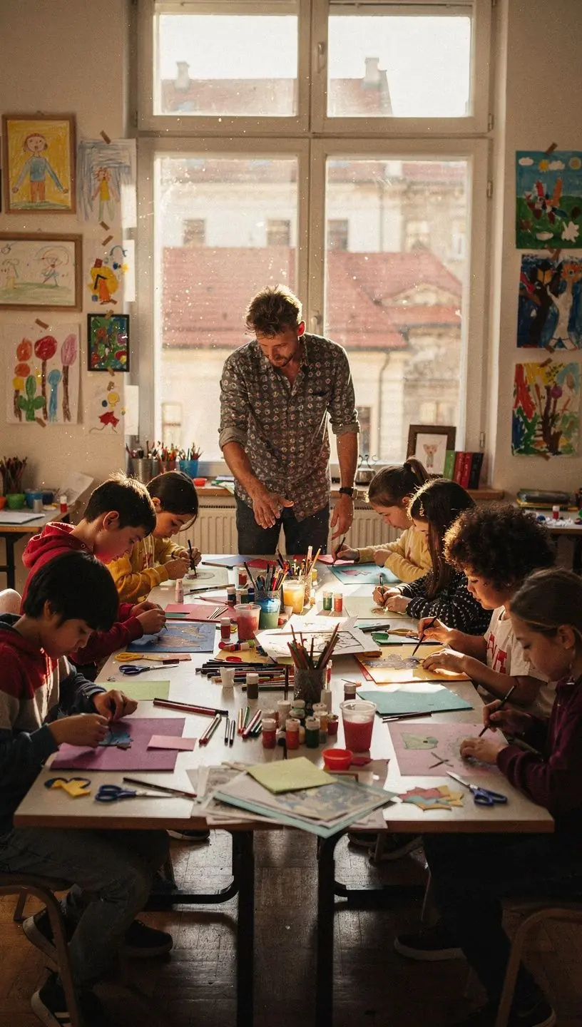 Záznam z konference o vzdělávacích reformách a inovacích.