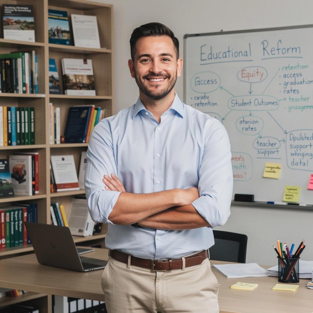 Učitelé diskutují o nových výukových metodách v učebně.