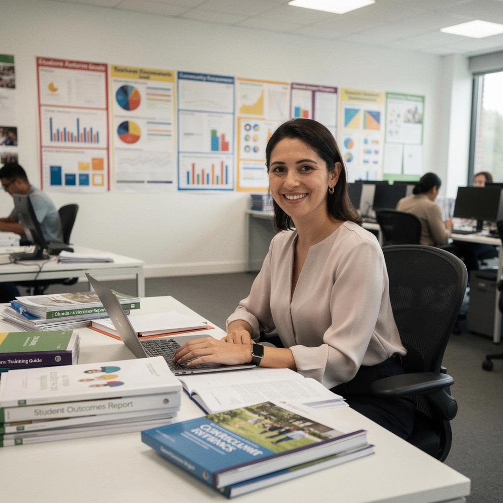 Žáci pracují na skupinovém projektu při výuce matematiky.